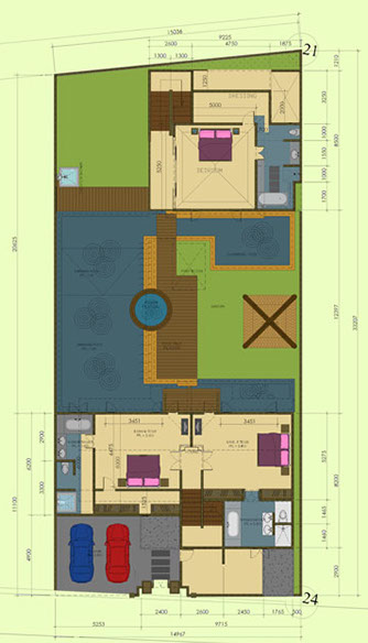 Villa Annecy Upper Floor Plan